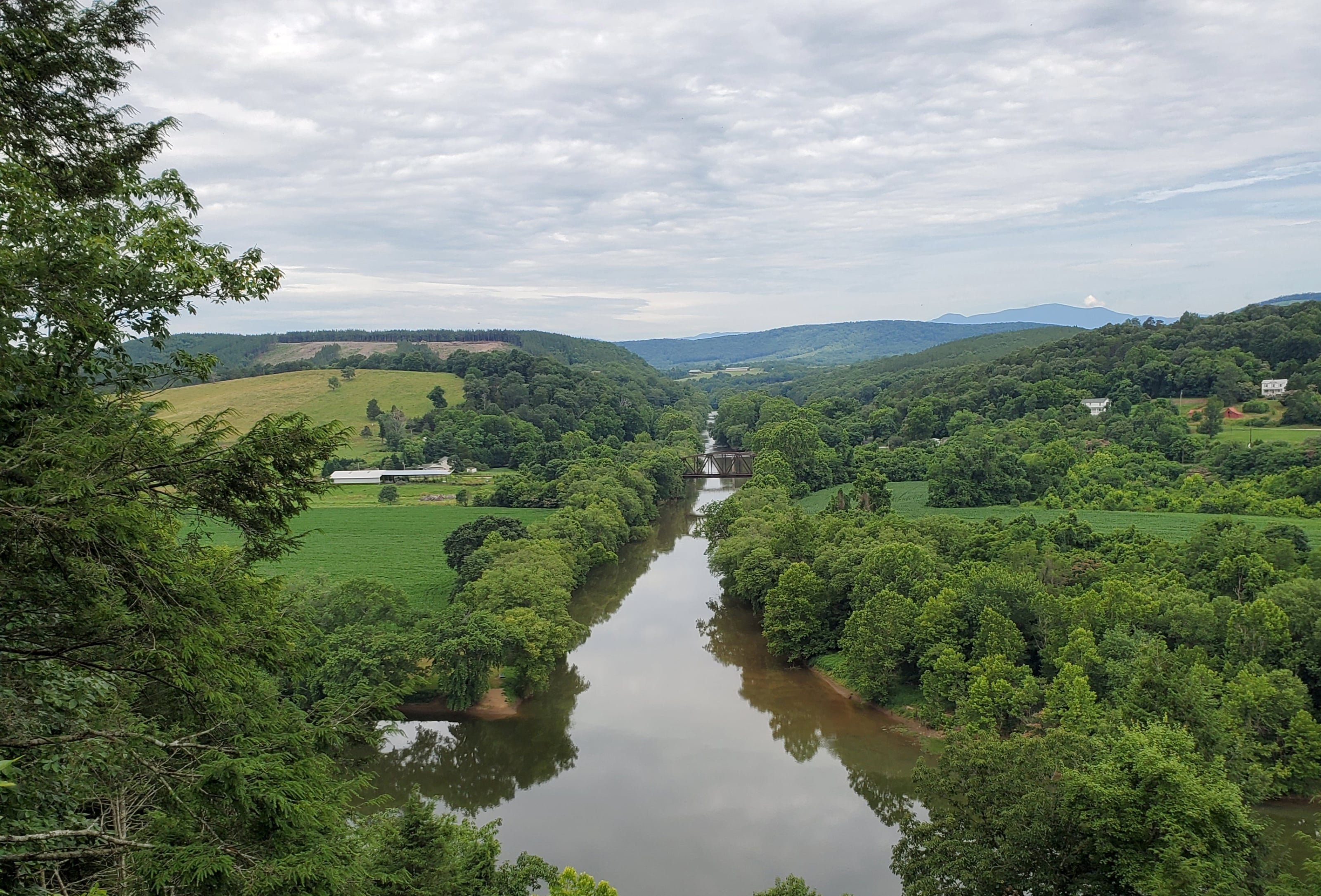 Tye River Overlook at James River State Park.