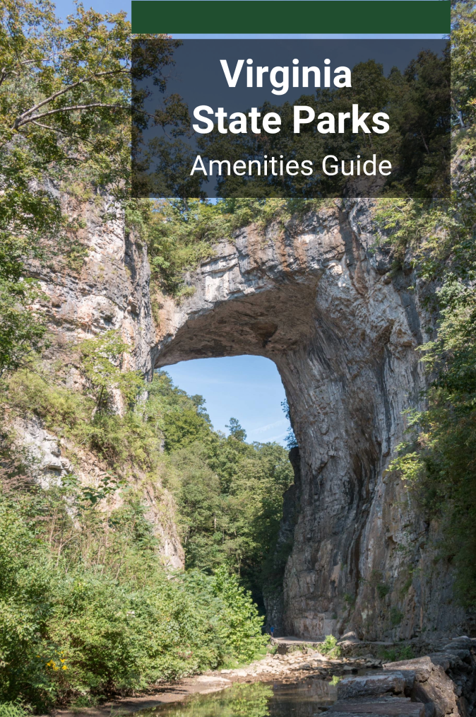 Coverpage of Virginia State Parks Amenties pdf